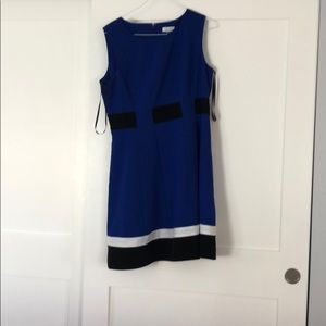 Hardly worn Calvin Klein blue dress